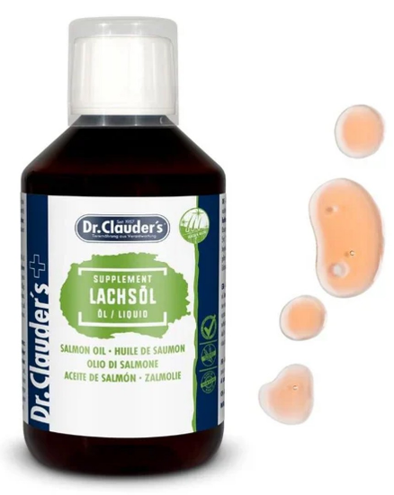Dr. Clauder's Multi derm Salmon Oil — масло от сьомга за кучета и котки, 250 мл
