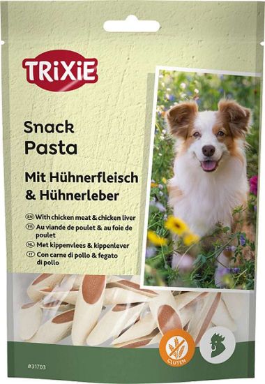 Trixie Паста с пилешко месо и пилешки дробчета — лакомство за кучета, 100 г