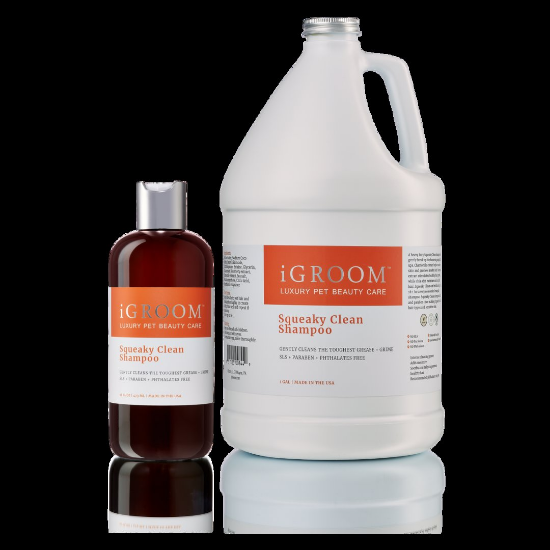 Igroom Squeaky Clean — силно почистващ шампоан за кучета, 473 мл