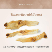 Antos Rabbit Ears — натурално лакомство за кучета, заешки уши, 100 г 5