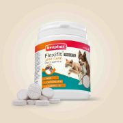 Beaphar Flexifit Glucosamine — хранителна добавка за стави за кучета и котки, с глюкозамин, 120 таблетки 1