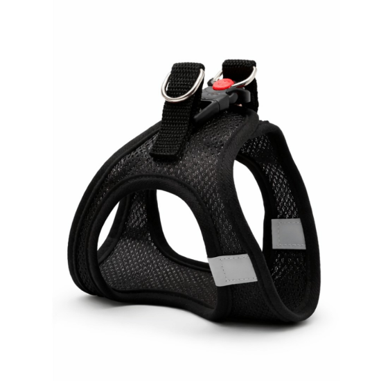 Anipro Comfort Fit — нагръдник за кучета, черен, размер XS