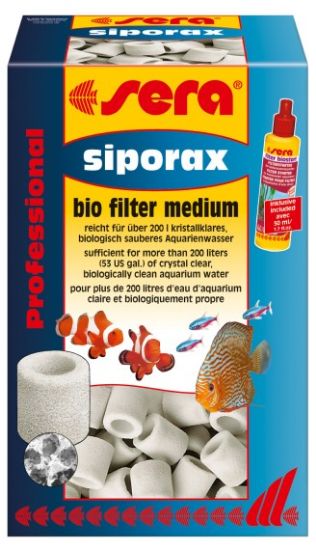 Sera siporax professional - Биологичен филтърен материал, биологича филтрация с най-висока ефективност 50 000 мл.
