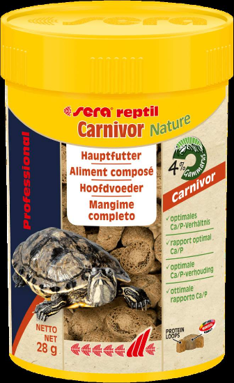 Sera Reptil Professional Carnivor-Храна за костенурки и други месоядни влечуги 100 мл.