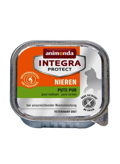 Animonda integra protect renal turkey -Храна с пуешко месо, за котки с бъбречна недостатъчност, 100 гр.
