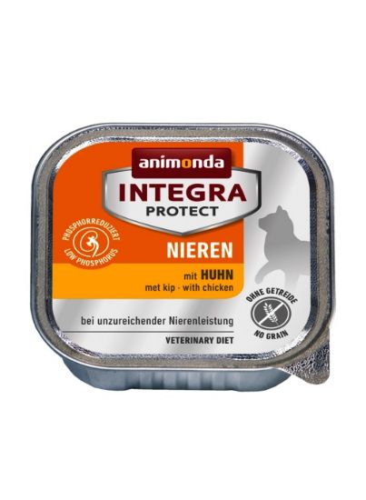 Animonda integra protect renal chicken -Храна с пилешко месо, за котки с бъбречна недостатъчност, 100 гр.