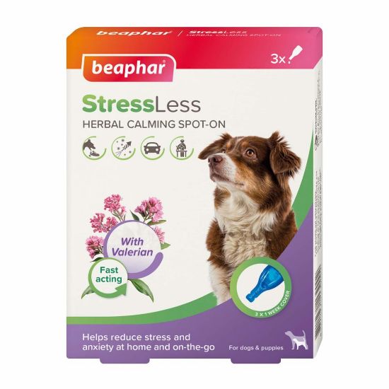 Beaphar Calming Spot On - Успокояващи пипети/ капки за кучета - 3 пипети