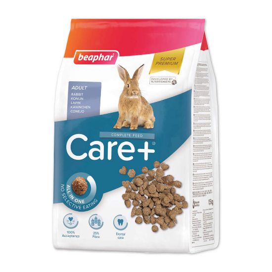 Beaphar Care+ Super Premium-Премиум храна за зайци 1.5 кг.