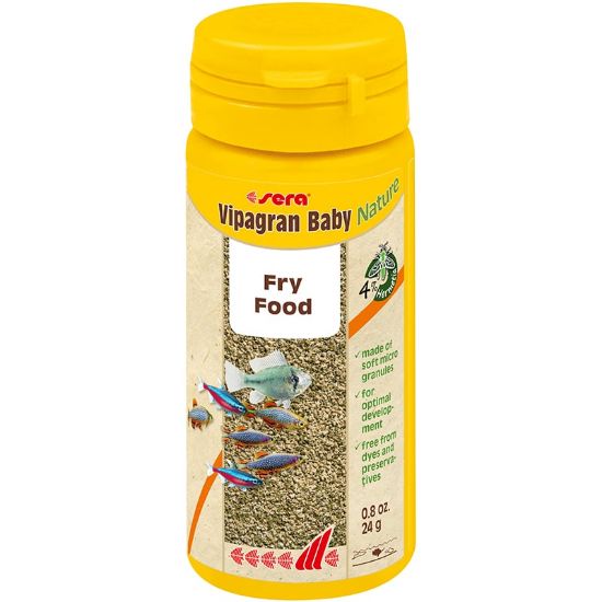 Sera Vipagran Baby Nature - Пълноценна храна млади рибки и основна за всички под 4 см.