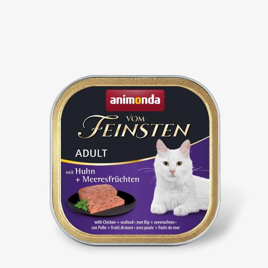 Animonda von feinsten classic with pollo frutti di mare -Котешки пастет с пилешко и морски дарове, 100 гр.