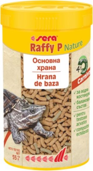 Sera Raffy P-Основна гранулирана храна за костенурки 100 мл.