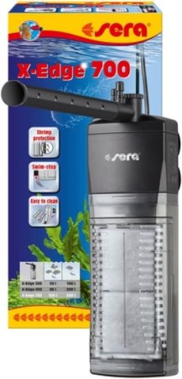 Sera X-Edge 700 - Мощен и енергийно ефективен ъглови филтър за аквариуми до 300 литра
