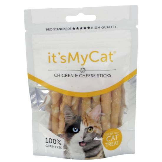 It`s My Cat - Лакомство за котки, солети с пилешко и сирене, 50 гр.