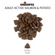 Chicopee Dog Holistic Active - Пълноценна суха храна за кучета с повишено ниво на активност със сьомга и картофи, 12 кг. 2