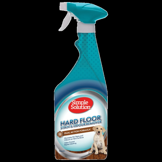 Simple Solution Hard Floor Stain & Odour Remover — спрей за петна и миризми по твърди повърхности, 750 мл