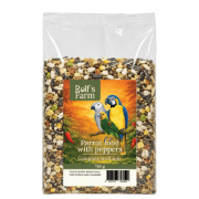 Rolf's Farm Parrot Food with Peppers — пълноценна храна за големи папагали, с люти чушки, 750 г 1