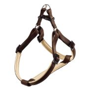 Ferplast Daytona P Medium - Регулируем нагръдник за кучета с гръдна обиколка 51 до 55 см и вратна 53- 61 см, - кафяв 1