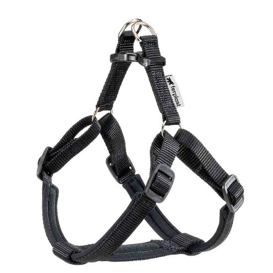 Ferplast Daytona P Medium - Регулируем нагръдник за кучета с гръдна обиколка 51 до 55 см и вратна 53- 61 см. - син