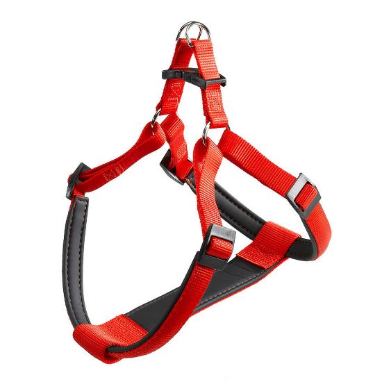 Ferplast Daytona P Large - Регулируем нагръдник за кучета с гръдна обиколка 65 до 70 см и вратна 66- 73 см. - син