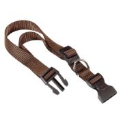 Ferplast Club Collar - Регулируем нашийник за кучета с пластмасова катарама, 30-44 см./ 15мм. - кафяв 1
