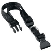 Ferplast Club Collar - Регулируем нашийник за кучета с пластмасова катарама, 35 - 56 см./20 мм.- черни 1
