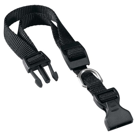 Ferplast Club Collar - Регулируем нашийник за кучета с пластмасова катарама, 35 - 56 см./20 мм.- черни