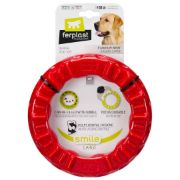 Ferplast Smile Ring L — дъвчаща дентална играчка за кучета, червена, размер L 7