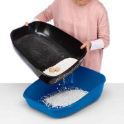 Ferplast Birba - Открита котешка тоалетна със специална система за почистване чрез сито, 55,5 / 45,5 / 22 см. 6