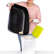 Ferplast Birba - Открита котешка тоалетна със специална система за почистване чрез сито, 55,5 / 45,5 / 22 см. 7