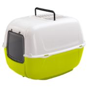 Ferplast Prima Cat Toilet - Затворена котешка тоалетна с филтри с активен въглен,52,5 x 39,5 x h 38 см. 1