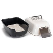 Ferplast Prima Cat Toilet - Затворена котешка тоалетна с филтри с активен въглен,52,5 x 39,5 x h 38 см. 6