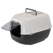Ferplast Prima Cat Toilet - Затворена котешка тоалетна с филтри с активен въглен,52,5 x 39,5 x h 38 см. 9
