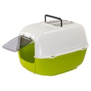 Ferplast Prima Cat Toilet - Затворена котешка тоалетна с филтри с активен въглен,52,5 x 39,5 x h 38 см. 10