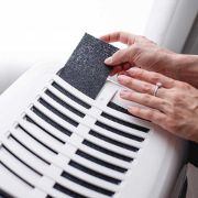 Ferplast Prima Cabrio - Закрита котешка тоалетна с филтър против миризми, 52,5 / 39,5 / 38 см. 9