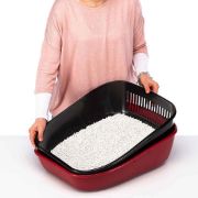 Ferplast Magix - Закрита котешка тоалетна с филтър против миризми , 55,5 / 45,5 / 41cм. 8