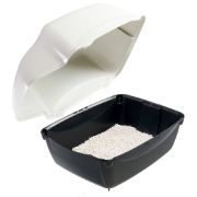 Ferplast Cosmic Outdoor - Закрита котешка тоалетна подходяща за използване на открито, 73.5 / 43.5 / 71 см. 6