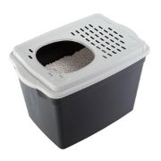 Ferplast Jumpy - Закрита тоалетна с горен вход за котки, 38,8 x 57,5 x h 39 см. 4
