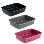 Ferplast Nip 10 - Открита котешка тоалетна без брод, 46,5 / 35,5 / 11,5 см. - синя 7