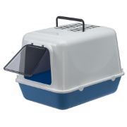 Ferplast Clear Cat 20 - Котешка затворена тоалетна с борд, филтър за миризми и активен въглен, 39,5x 52,5x h38см. 6