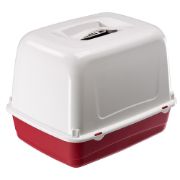 Ferplast Clear Cat 10 - Закрита кoтешка тоалетна със сито и борд, филтър с активен въглен, 47 x 36 x 35см. 9