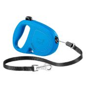 Ferplast Flippy One Cord Small - Автоматичен повод за кучета, 4,5 метра въже за кучета до 12 кг. - син 1