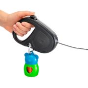 Ferplast Flippy One Cord Medium - Автоматичен повод за кучета, 5 метра въже за кучета до 20 кг. - черен 7