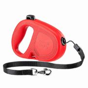 Ferplast Flippy One Cord Medium - Автоматичен повод за кучета, 5 метра въже за кучета до 20 кг. - черве 1