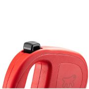 Ferplast Flippy One Tape Medium - Автоматичен повод за кучета, 5 метра лента за кучета до 25 кг. - червен 8