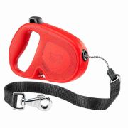 Ferplast Flippy One Cord Large - Автоматичен повод за кучета, 5 метра въже за кучета до 35 кг. - червен 1