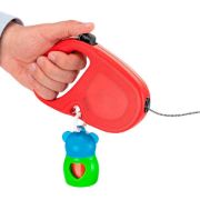 Ferplast Flippy One Cord Large - Автоматичен повод за кучета, 5 метра въже за кучета до 35 кг. - червен 4