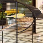 Ferplast - Canto Canary and small exotic bird cage - Оборудвана клетка за канарчета, екзотични и други малки птици, 71 х 38 х 60,5 см. 5