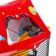 Ferplast - CAGE CIRCUS FUN - Оборудвана клетка за хамстери и други гризчи - размер 49.5 х 34 х 42,5 см 8