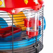 Ferplast - CAGE CIRCUS FUN - Оборудвана клетка за хамстери и други гризчи - размер 49.5 х 34 х 42,5 см 11