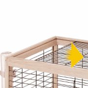 Ferplast - Cage Arena 100 - Клетка за зайци - размер 100 x 62,5 x 51 см 11
